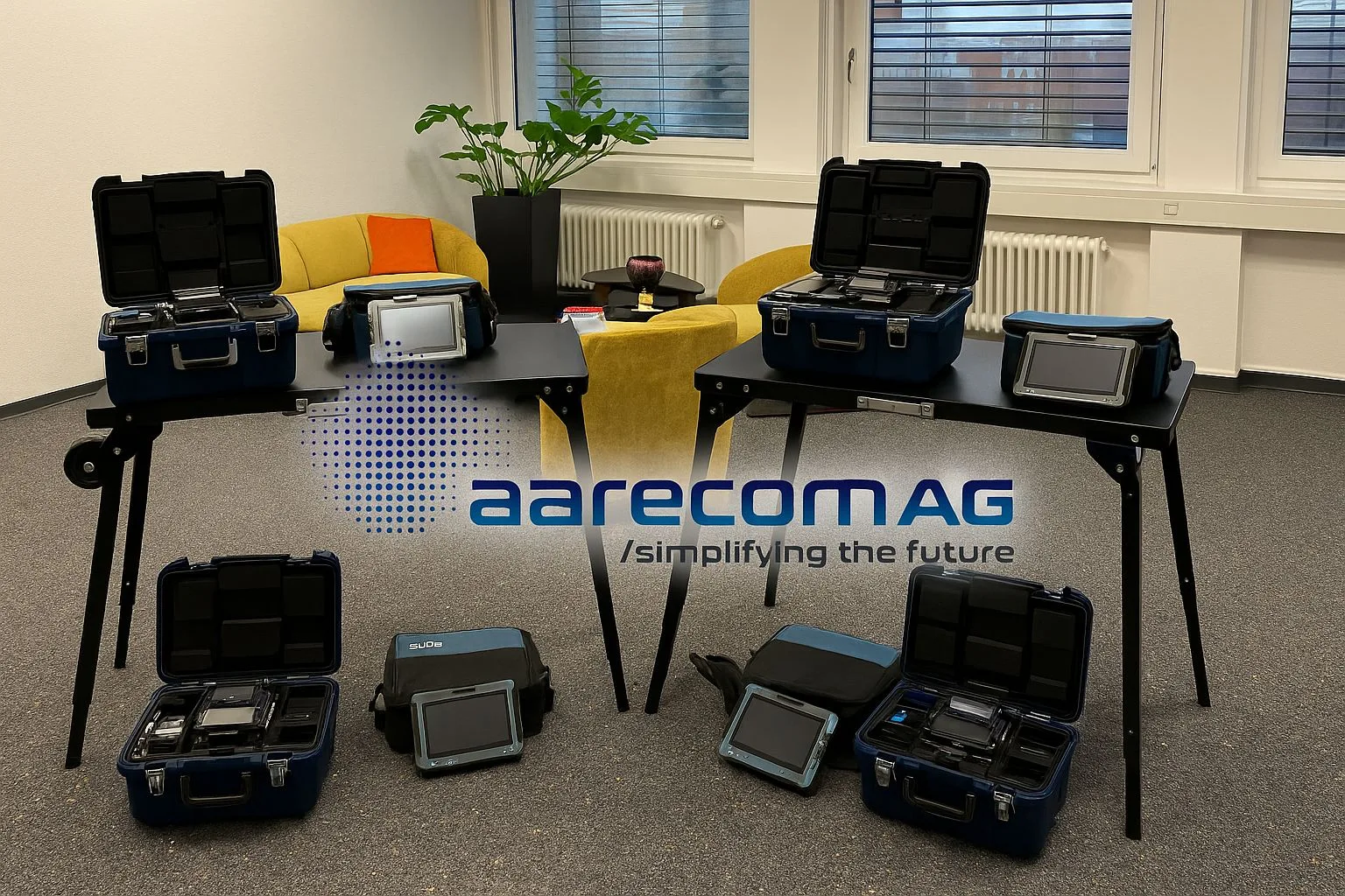 Professionelle Spleiss- und Messtechnik von Aarecom
